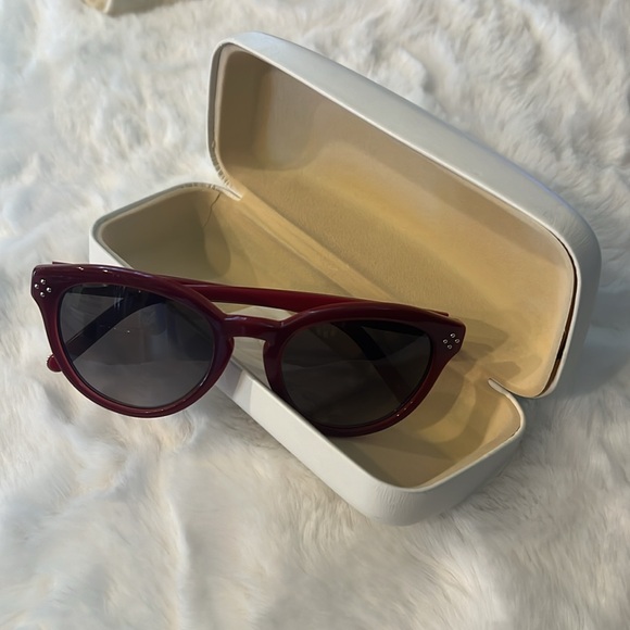 Chloe CE730S 613 Red Sunglasses - Picture 6 of 6